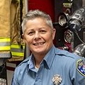 SUNY Adirondack alumna Micki Guy is a paramedic and firefighter