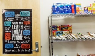The Food Source at The Hub provides students supplemental supplies