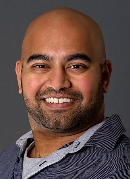 Charlie D'Souza, professor of Chemistry